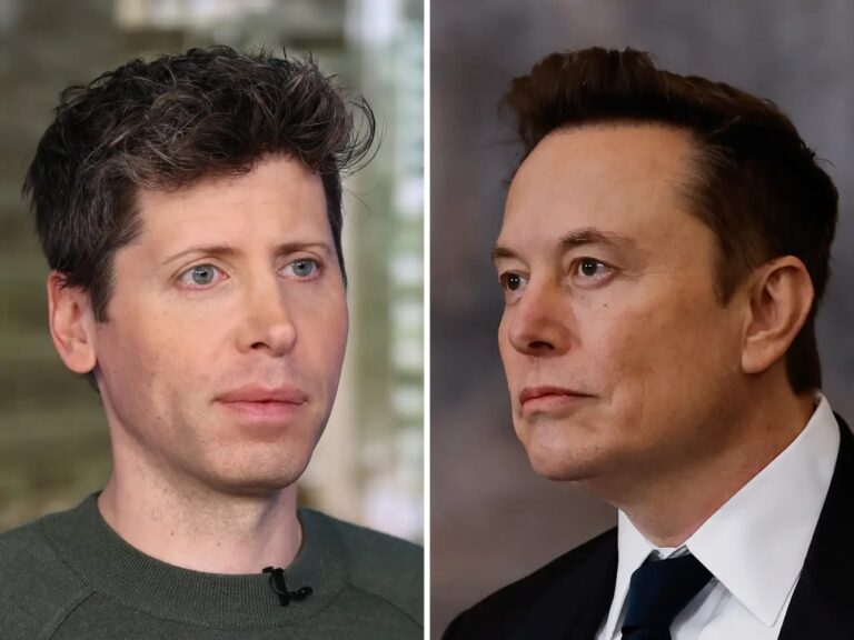 Sam Altman and Elon Musk.